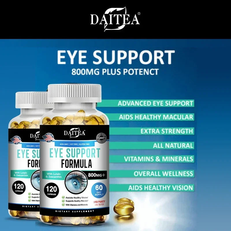 Lutein & Zeaxanthin 800mg Capsules | Eye Health Supplement