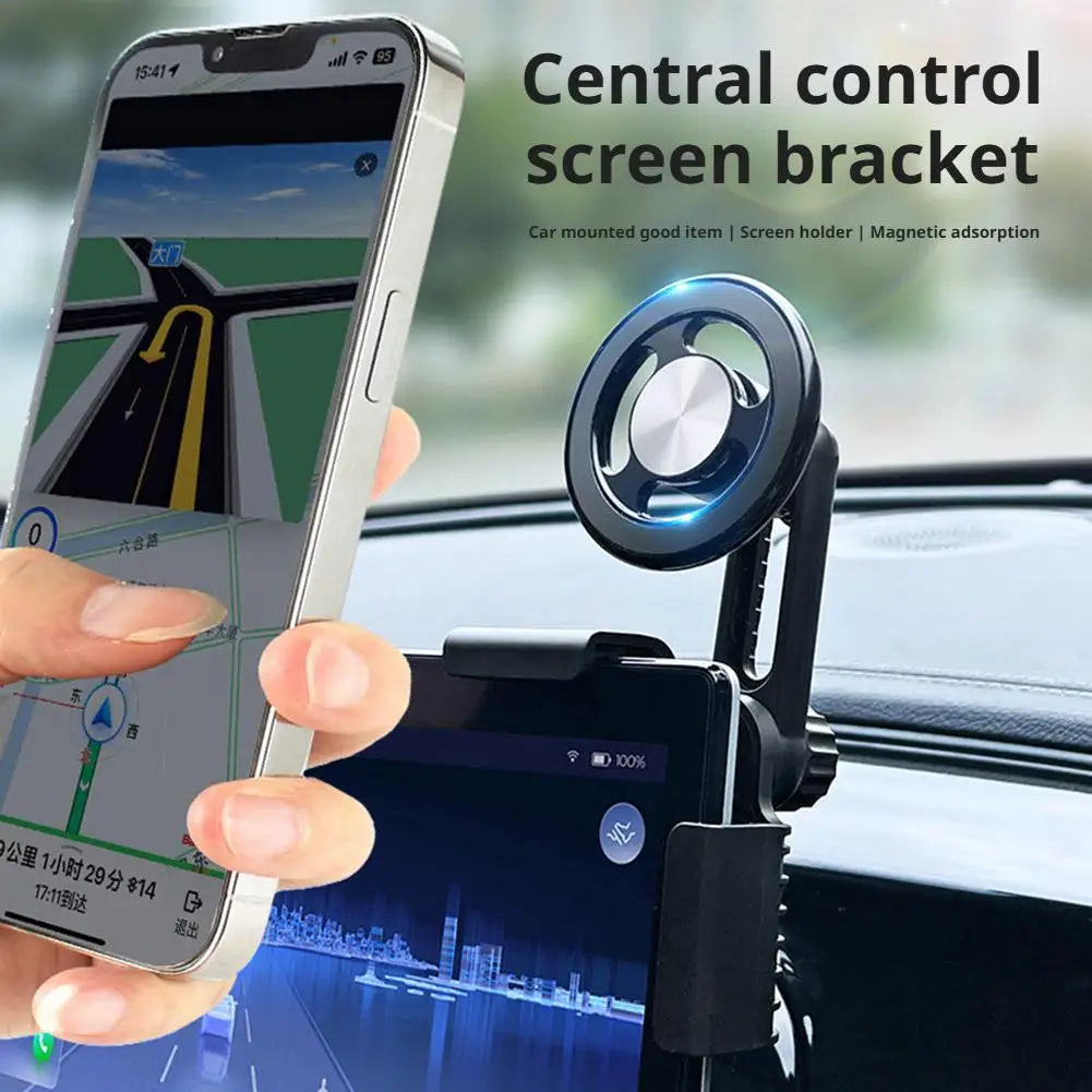 New Car Magnetic Phone Holder for Car Display Screen & Computer Side Adjustable Mount for Tesla Model For All Phone Peaceful Pleasures Health and Wellness