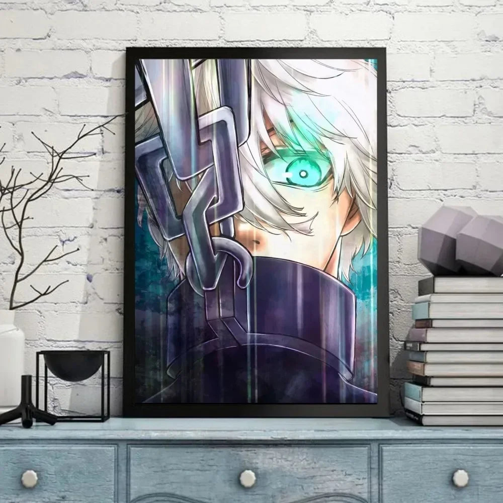 Blue Lock Anime Good Quality Canvas Painting Prints and Posters Room Bar Cafe Vintage Aesthetic Home Decorative Peaceful Pleasures Health and Wellness