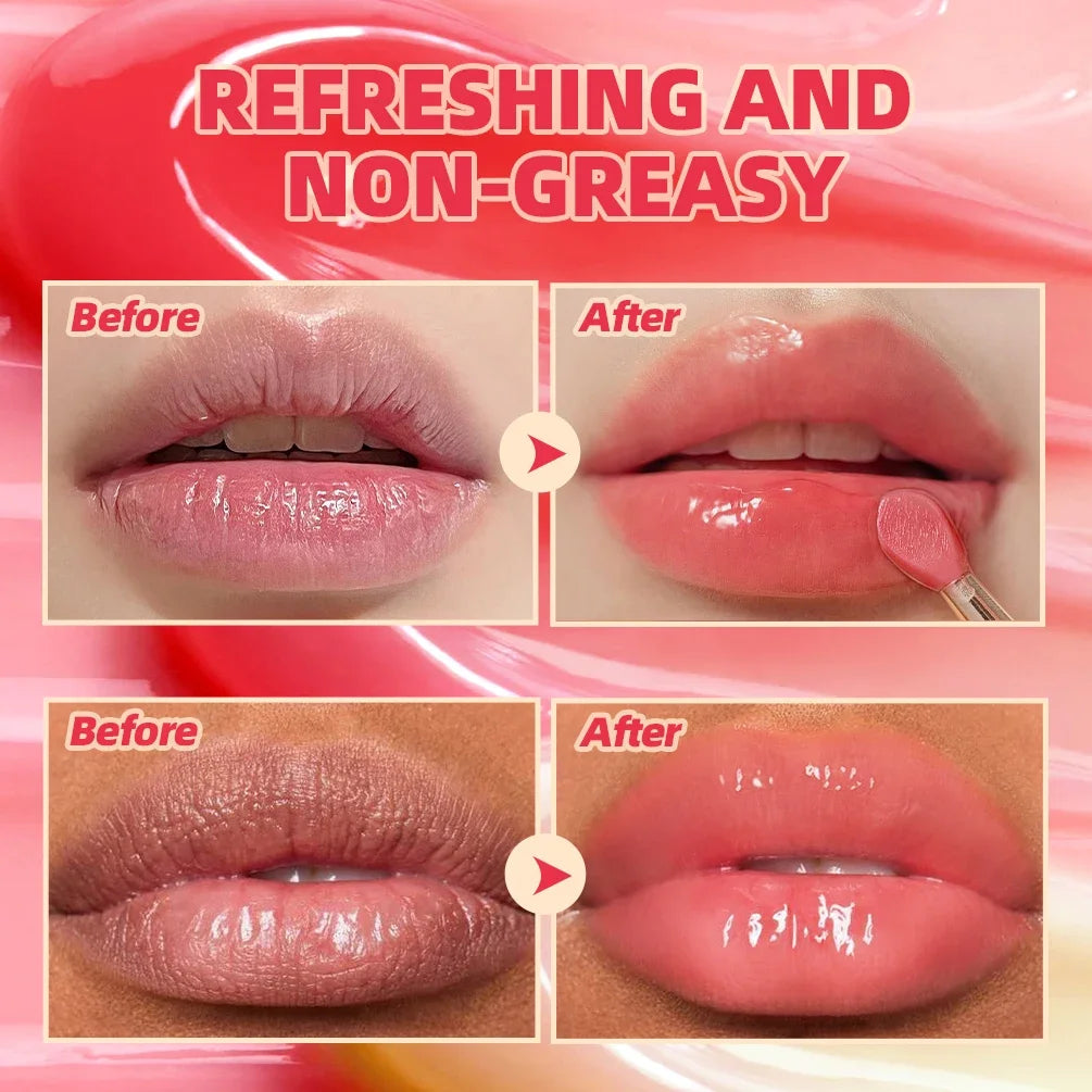 QIBEST Lip Sleeping Mask Soften Cracking Lip Dead Skin Remover Dry Lips Treatment Exfoliant for Lips Nourish Jelly Lip Mask Peaceful Pleasures Health and Wellness