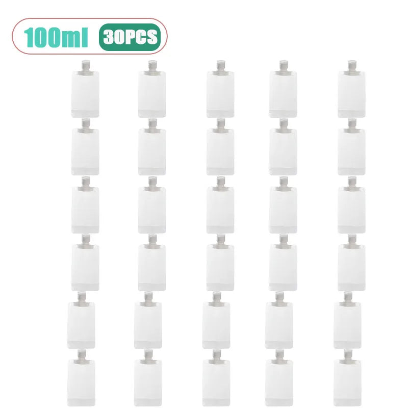 Refillable Squeeze Travel Pouches – Leak-Proof 10-30 Pack