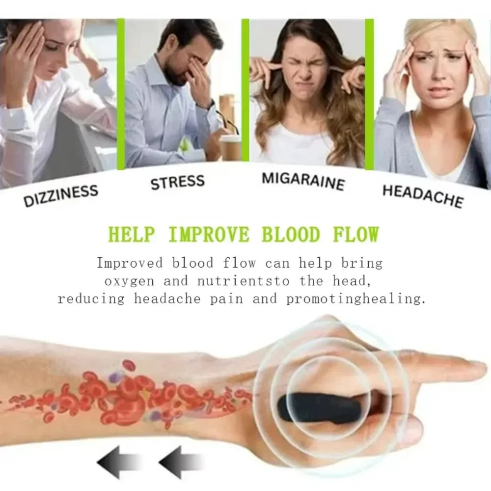 Magnetic Finger Acupressure Clip | Portable Hand Massager