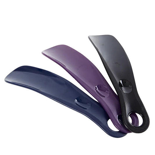 Plastic Shoehorn Shoe Helper – Flexible Sturdy Shoe Lifter Shoe Horn Peaceful Pleasures Health and Wellness