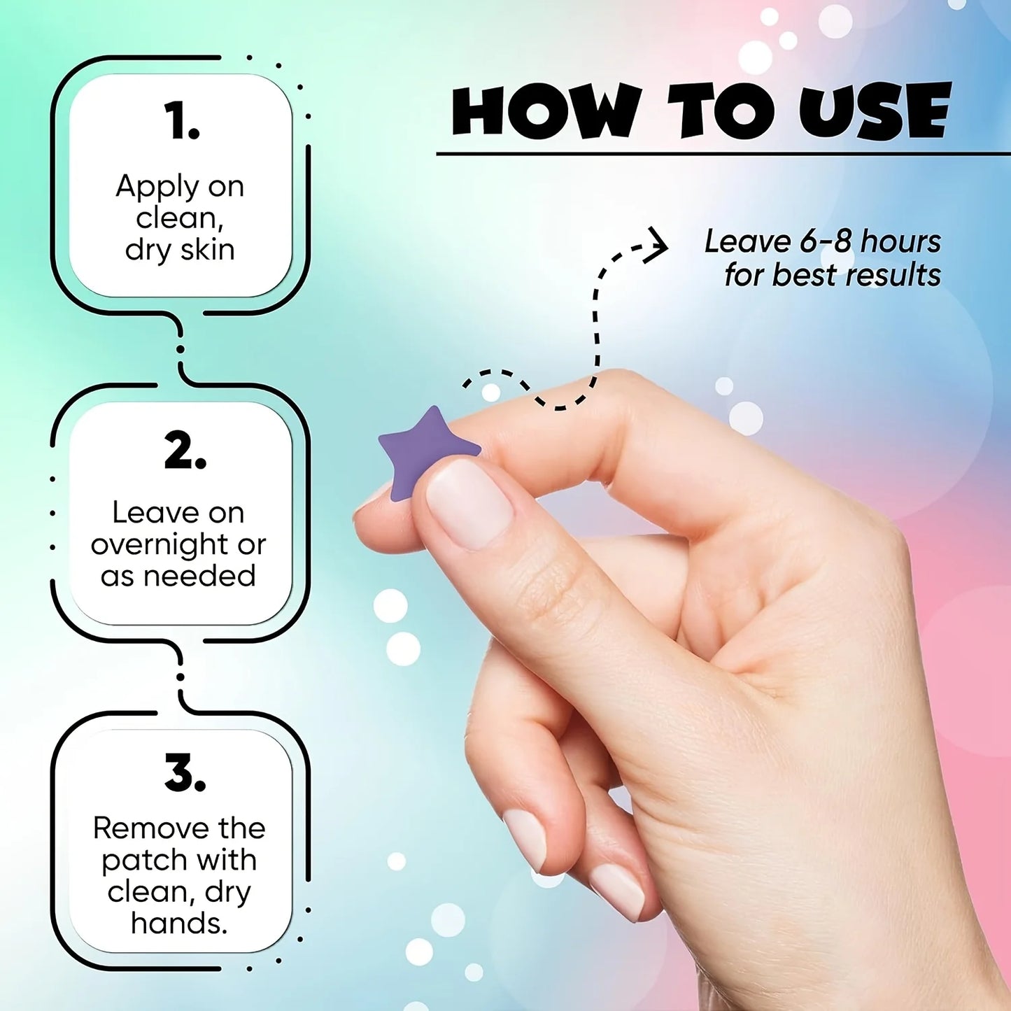 Hydrocolloid Acne Patches – Invisible & Waterproof | All Skin Types