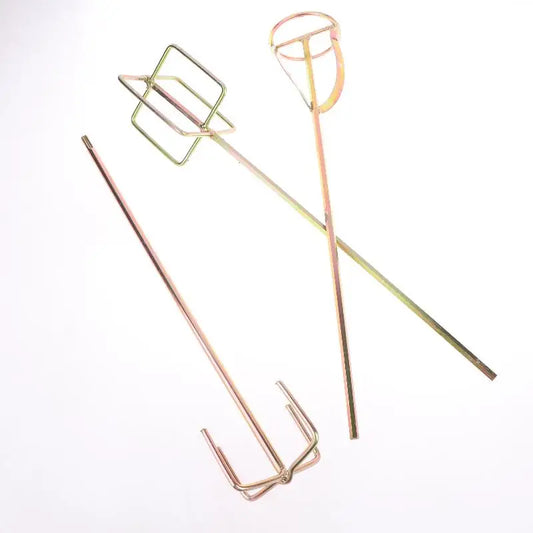 Putty Powder Coating Paint Electric Mixer Rod Head Mixing Rod Mixer Drill Paint Stirring Rod Mortar Mixing Paddle Peaceful Pleasures Health and Wellness