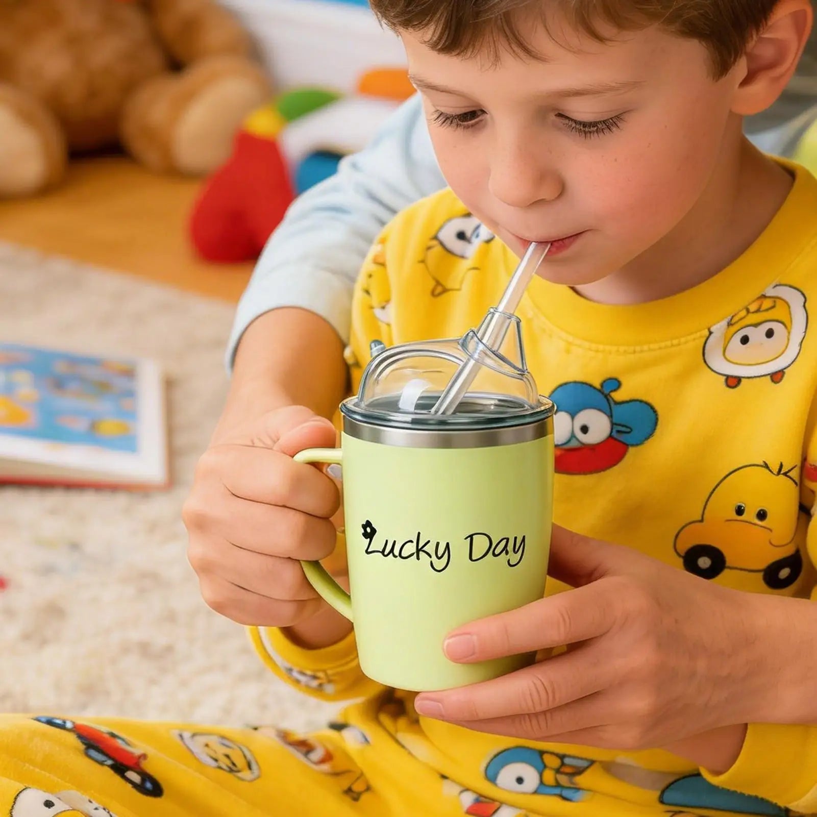 Adult Sippy Cup 350ml | Insulated for Seniors & Patients Assisted Drinking Cup Peaceful Pleasures Health and Wellness