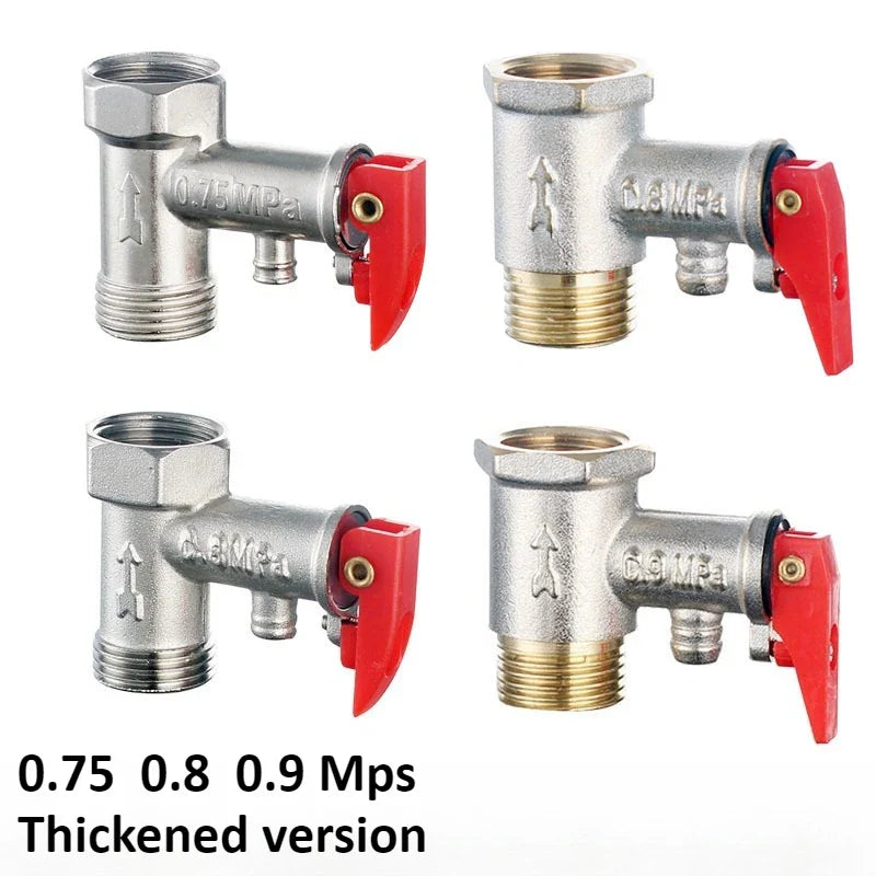 Brass Adjustable Pressure Relief Safety Valve | Water Systems