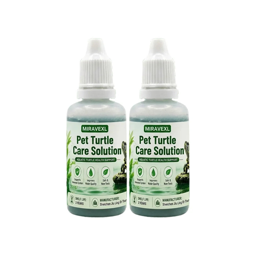 MIRAVEXL Aquatic Turtle Care Solution | Water Conditioner 30ml