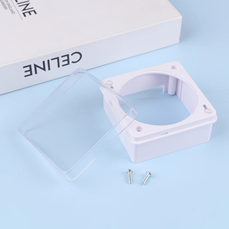 New Programmable Time Relay CN101A\CN102A Plastic Waterproof Cover Digital LCD Power Timer Switch Protection Cover Peaceful Pleasures Health and Wellness