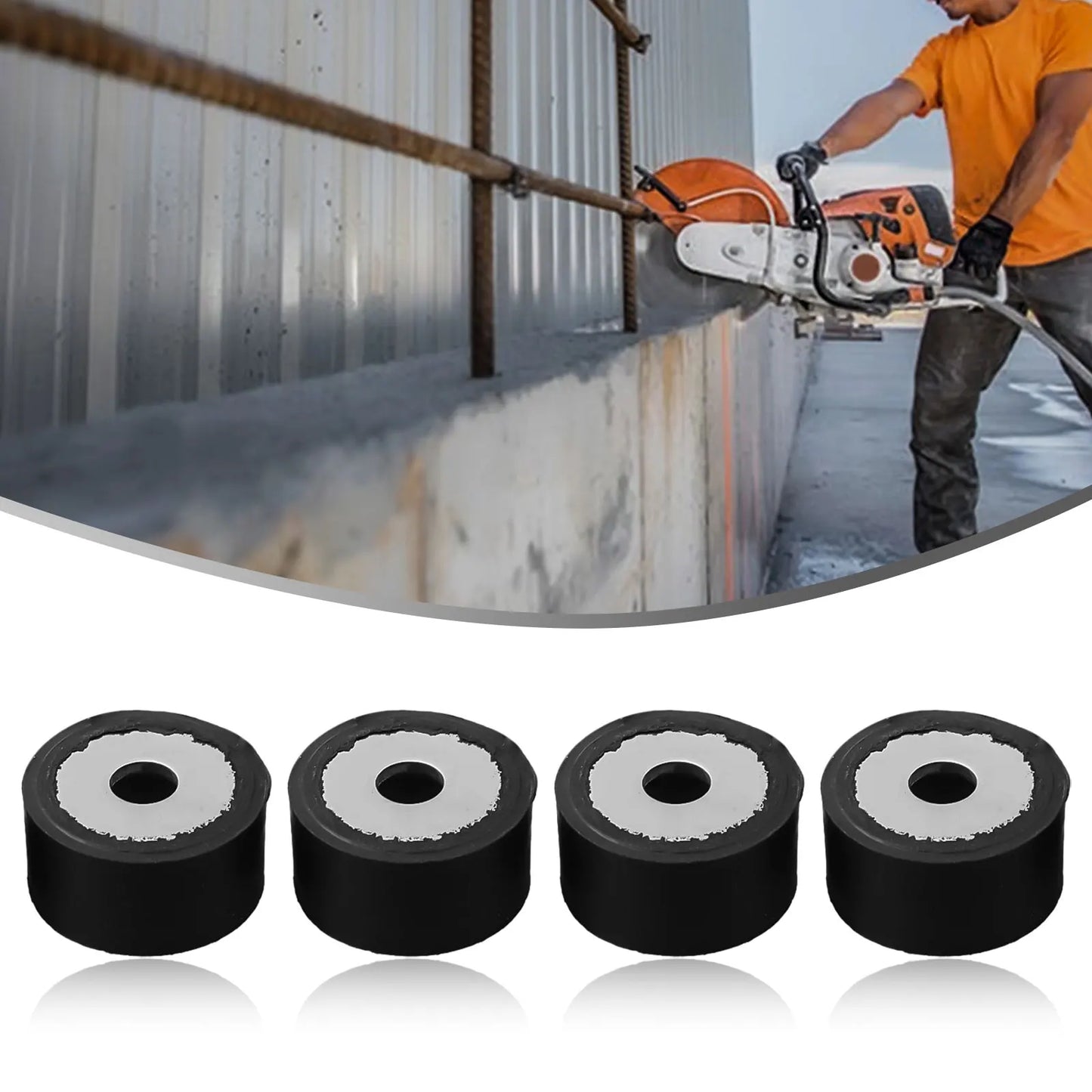4x Rubber Buffers Compatible TS410 TS420 TS510 TS700 TS760 TS800 Cut