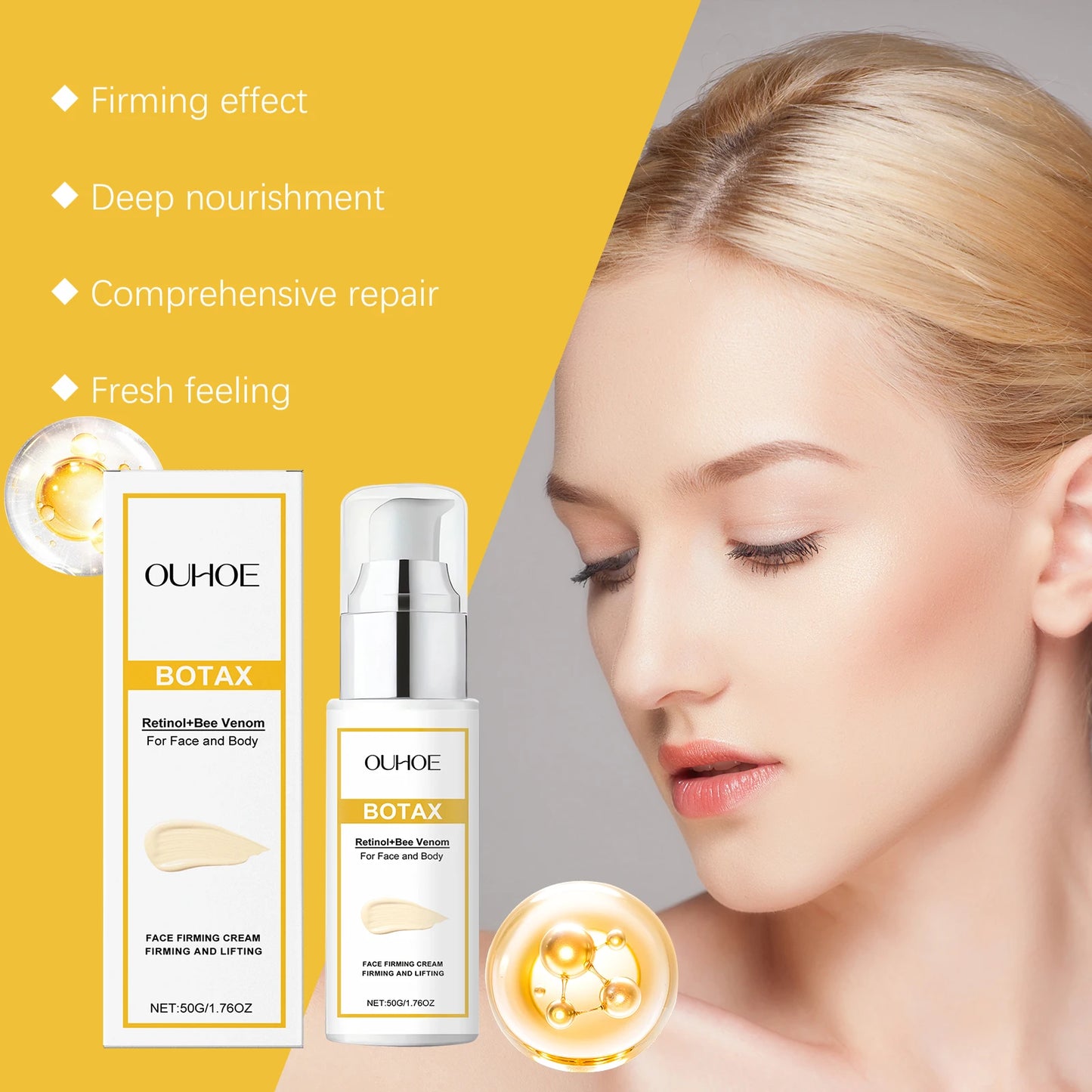 Firming Face Cream – Hydrating, Brightening Moisturizer