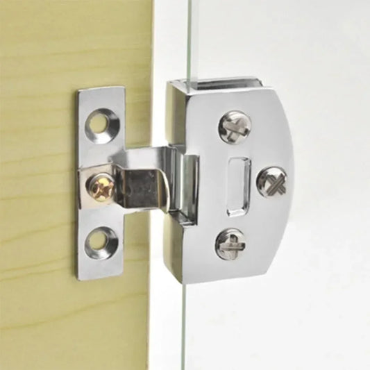 Zinc Alloy Glass Cabinet Hinge Silver | K845 K846 Replacement Cabinet Glass Hinge Oasis Select K845 Light China Mainland