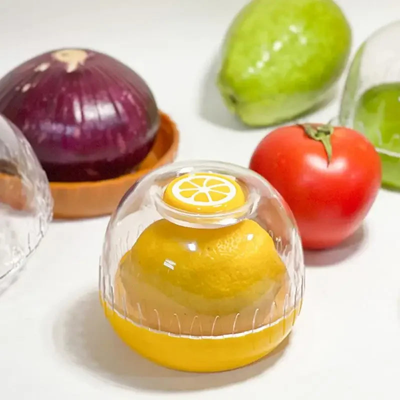 1/4 pcs Hot Sale Fruit Vegetable Fresh box Mini Food Preservation Refrigerator Storage box Vegetable Tray Vegetable Storage Box Peaceful Pleasures Health and Wellness