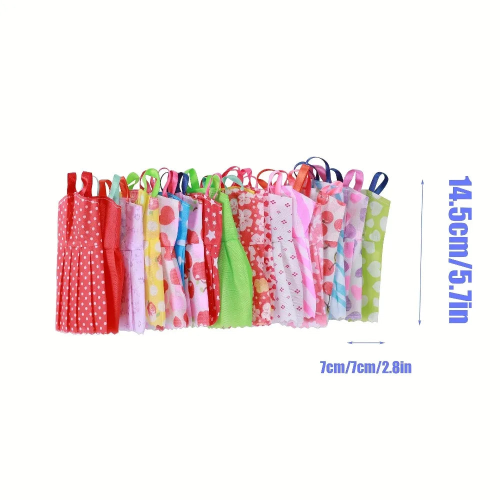 32-Piece Barbie Doll Clothes & Accessories – Dresses, Shoes & More