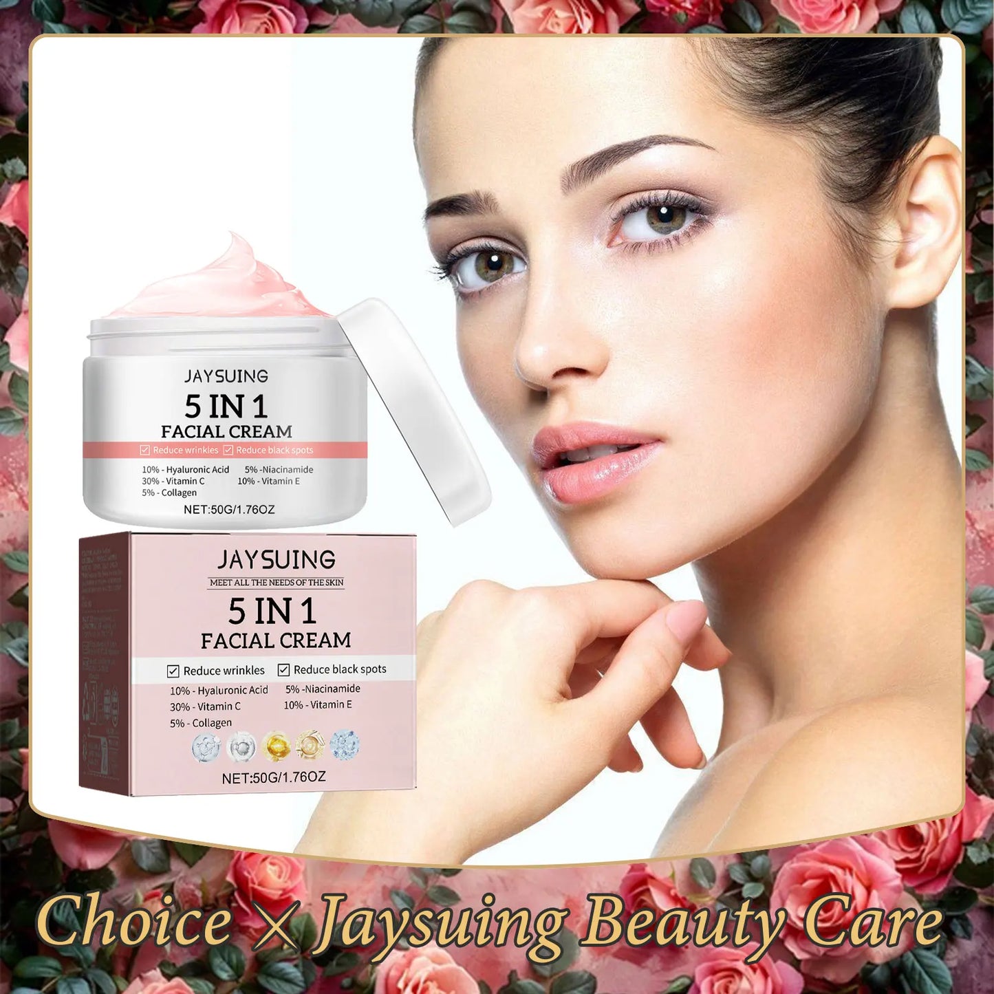Jaysuing 5-in-1 Face Cream – Anti-Aging, Brightening & Firming