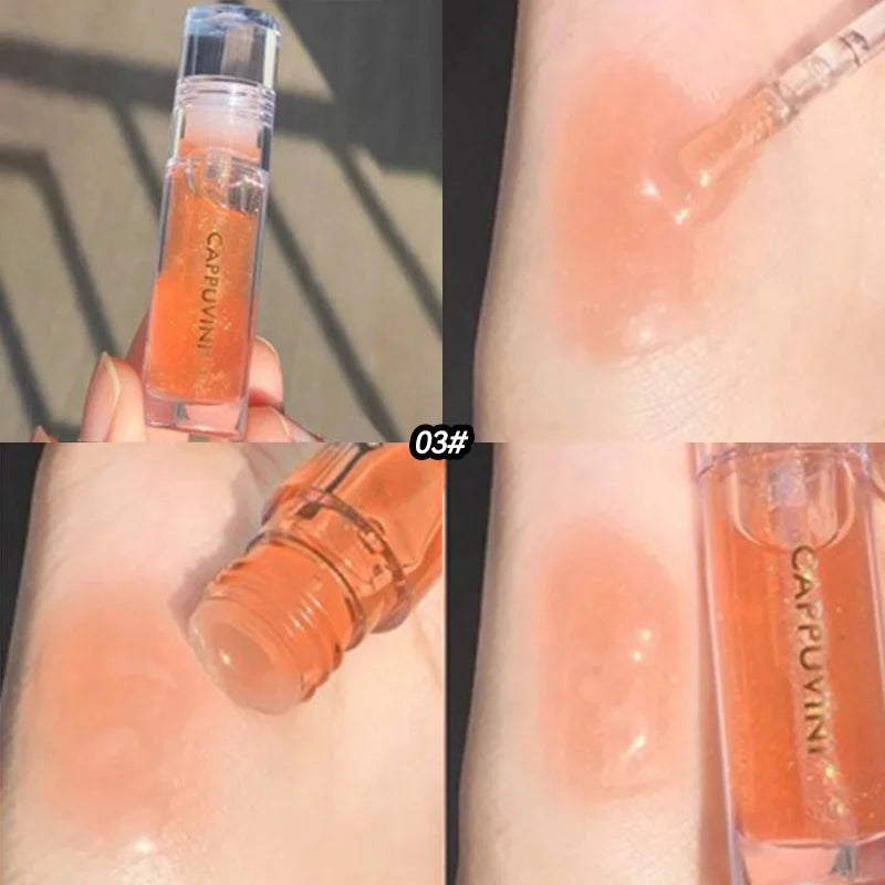 Cappuvini Ice Stick Lip Oil Balm – Hydrating & Luminous