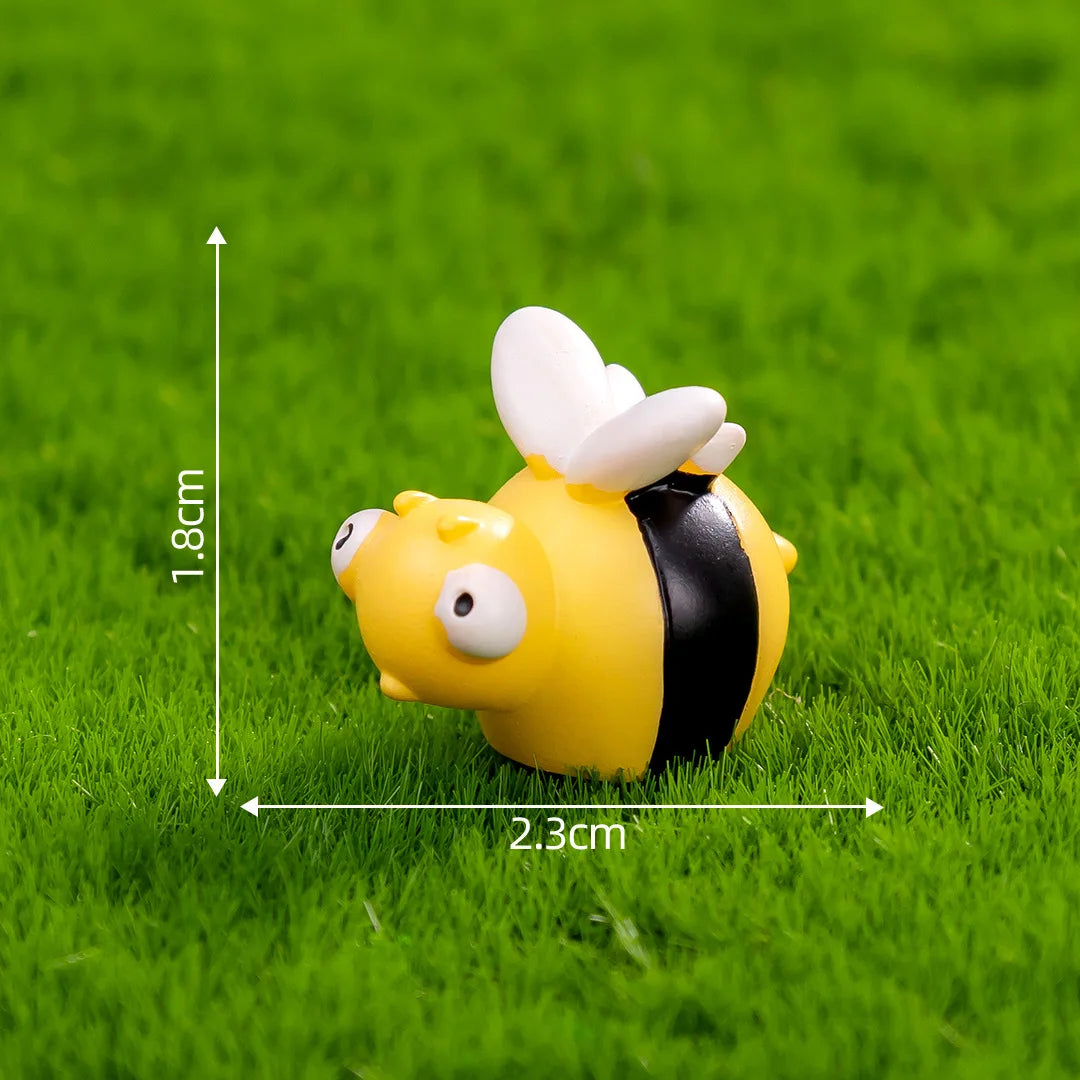 Cartoon Caterpillar & Snail Mini Figurines | Desk Decor