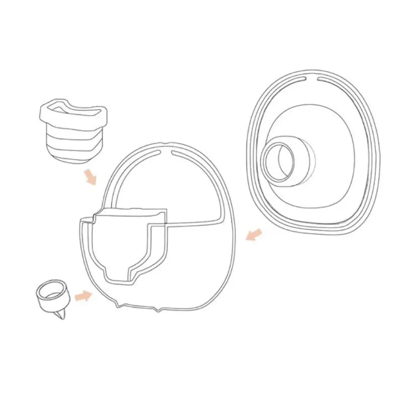 Breast Pump Replacement Parts – 24mm/27mm Flange S18/S21
