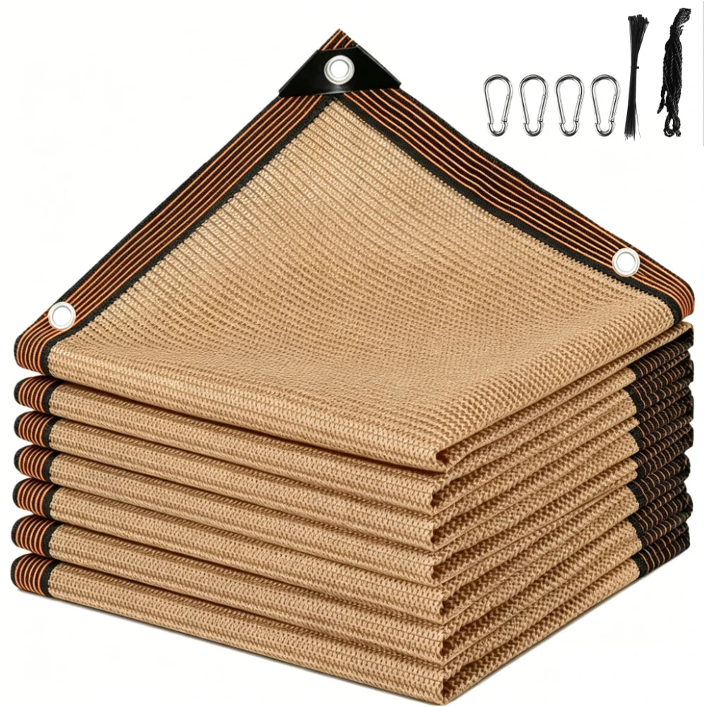 UV Sun Shade Net with Grommets | Garden & Outdoor Mesh Tarp