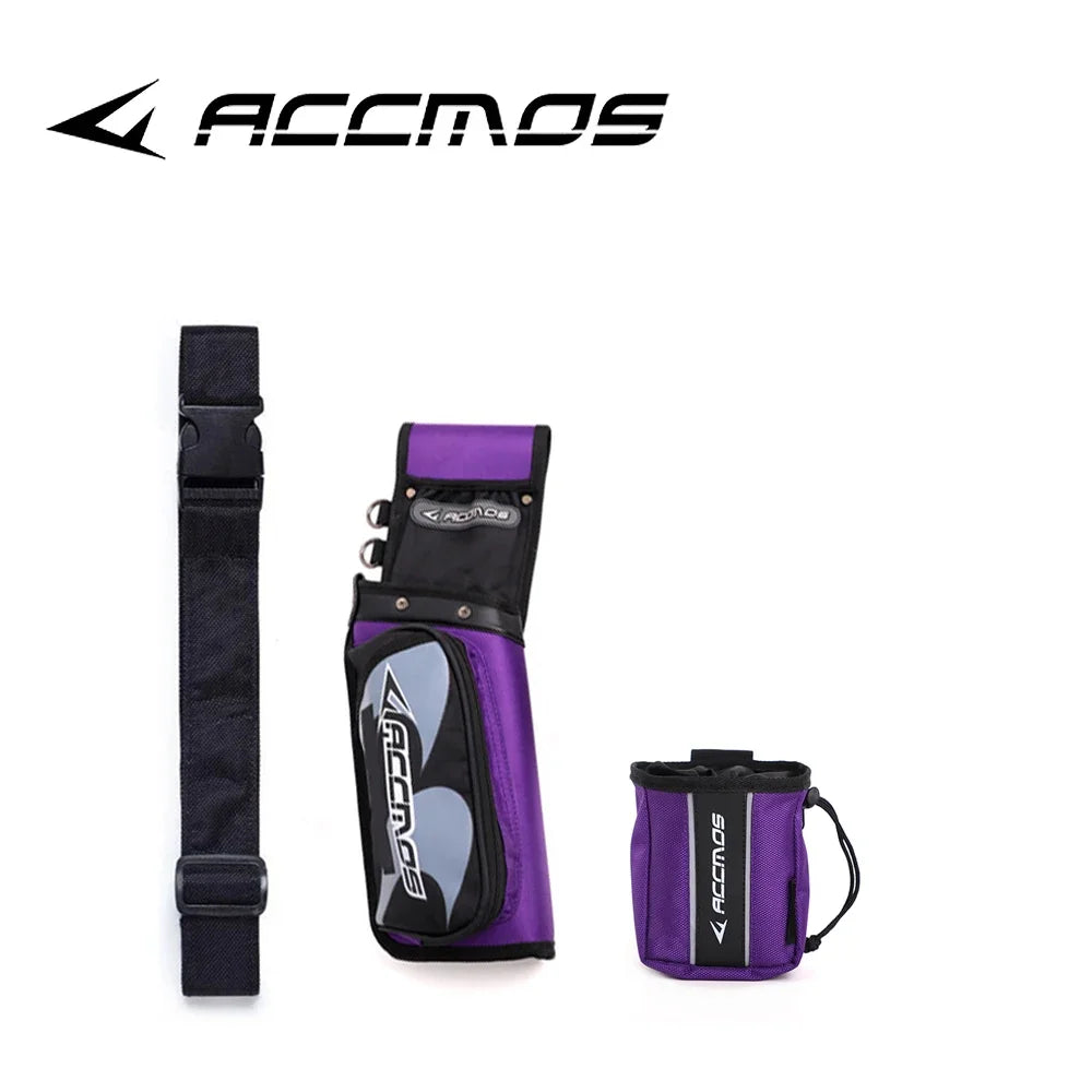 Arrow Quiver Release Bag Adjustable Strap Bow Arrows Recurve Compound