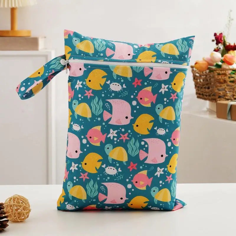 Waterproof Wet Dry Bag | Beach, Pool & Gym Zipper Pouch