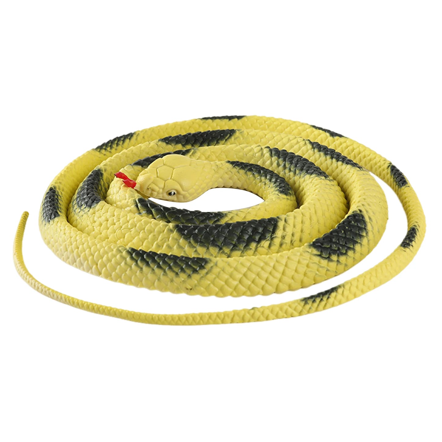Realistic Rubber Anaconda Snake Toy – Halloween Prank Prop