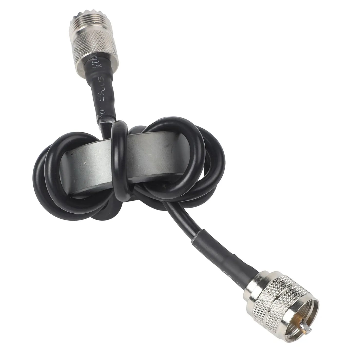 1.8–30MHz HF Shortwave Choke Coil Magnetic Ring | M Male Female