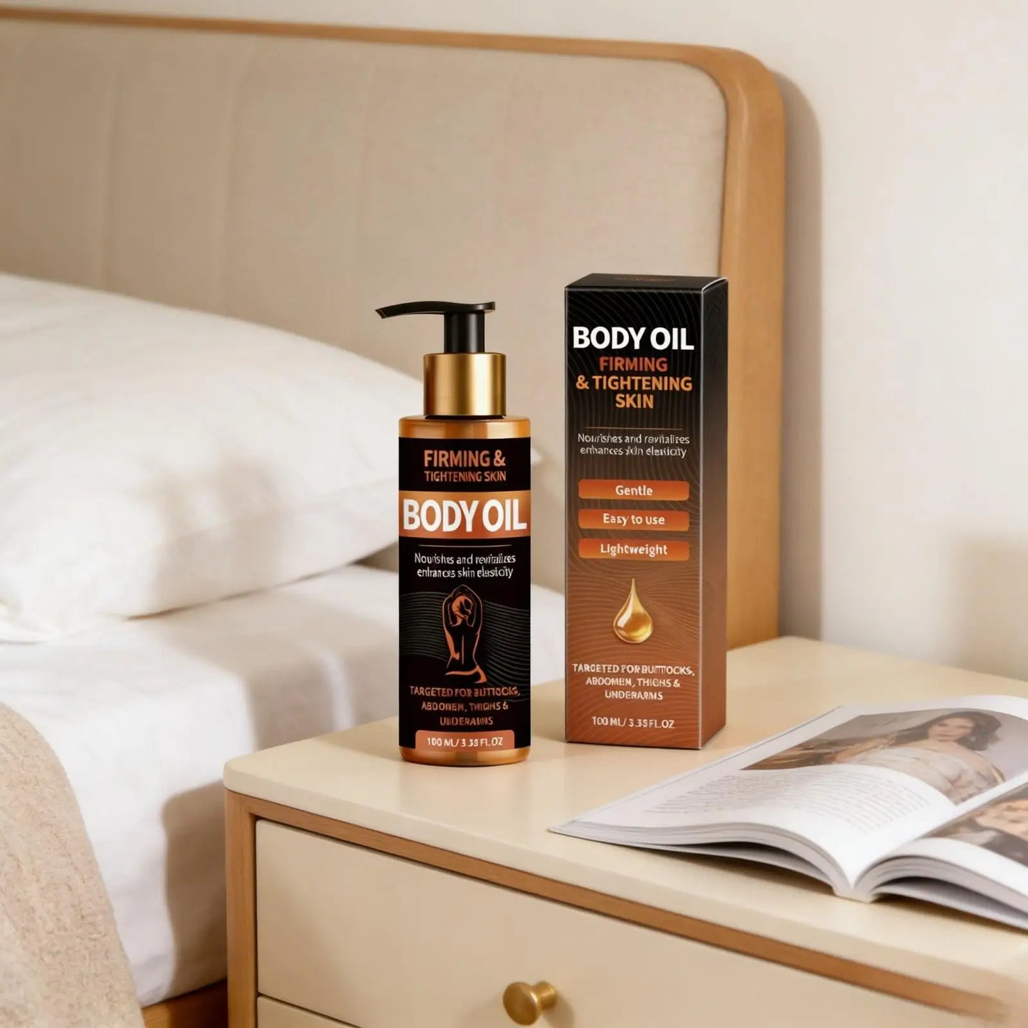 Firming Body Oil with Jojoba & Vitamin E – 100ml