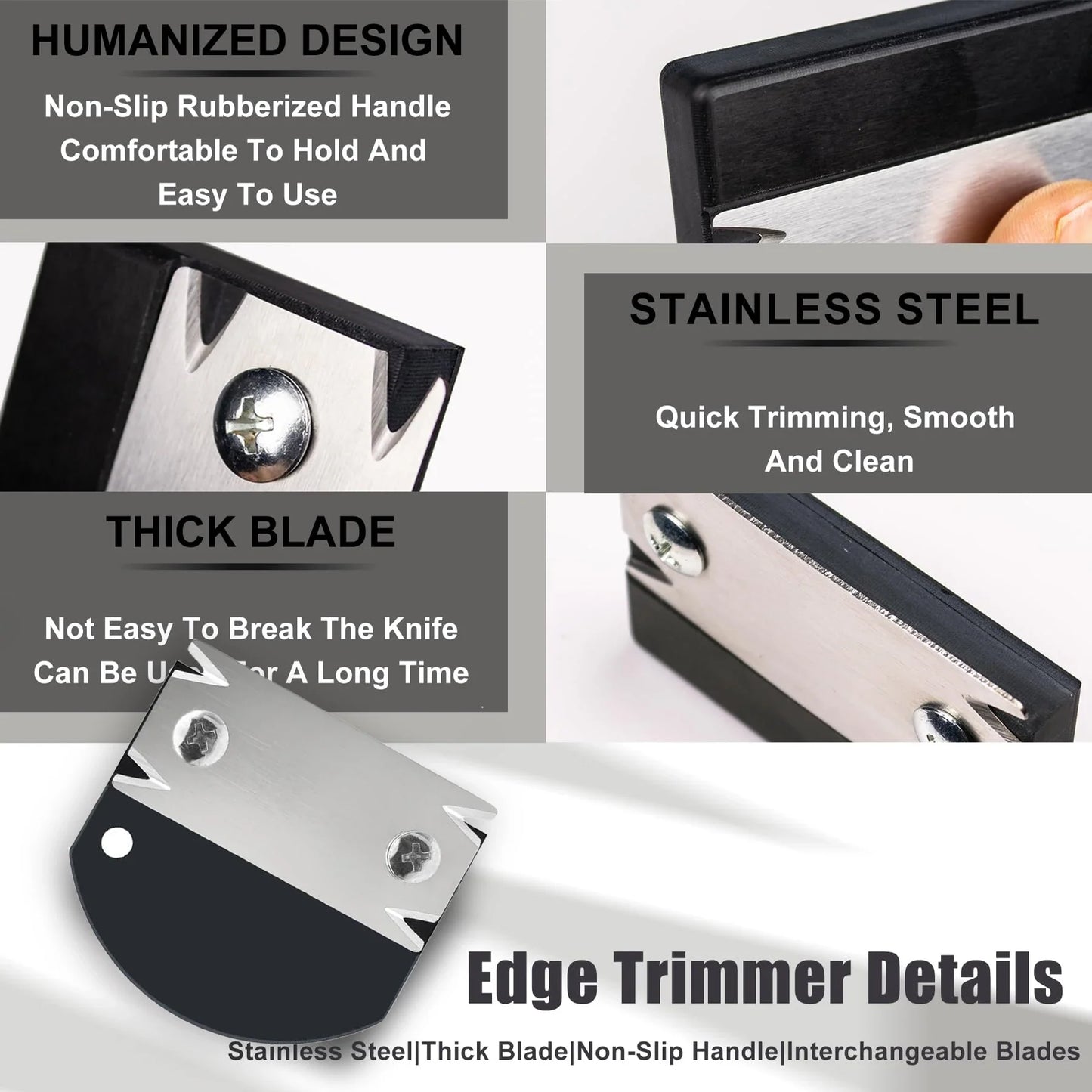 Wood Edge Chamfering Scraper & Deburring Corner Planer Tool