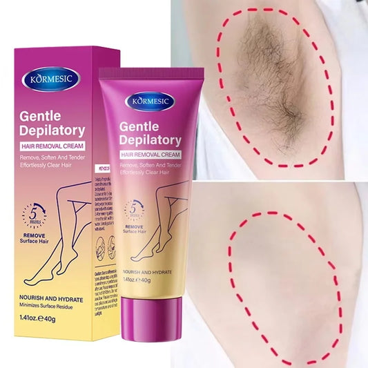 SADOER Hair Removal Cream & Growth Inhibitor – Body & Face Hair Removal Cream Oasis Select