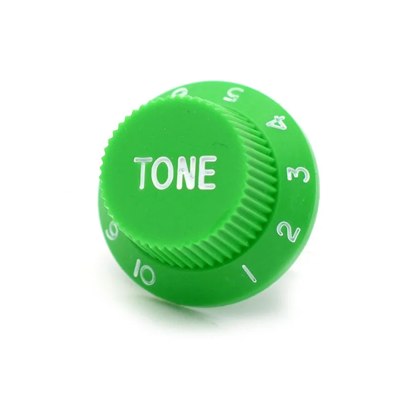 Black Plastic Volume Tone Control Knob Electric Guitar Pickup
