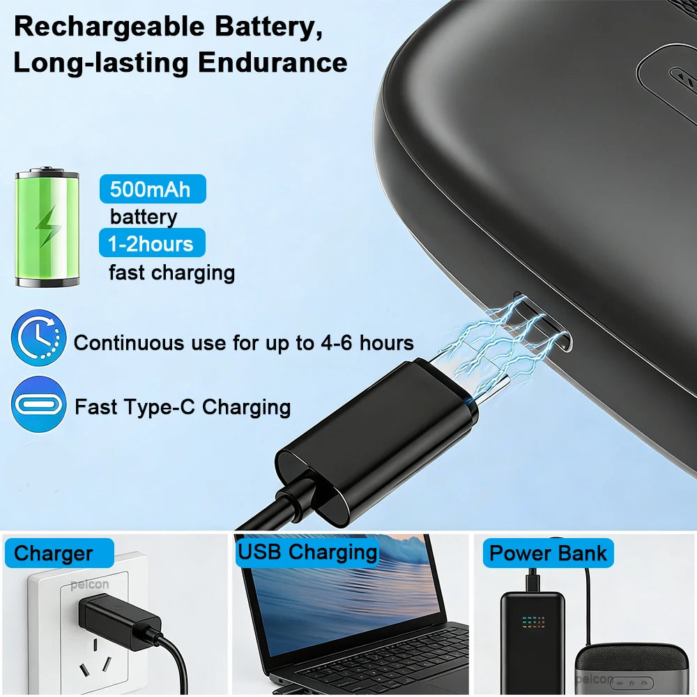 Electric Nail Clippers Automatic Electric Nail Cutter Rechargeable Portable Fingernail Clipper Polishing Grinder with Lighting Peaceful Pleasures Health and Wellness