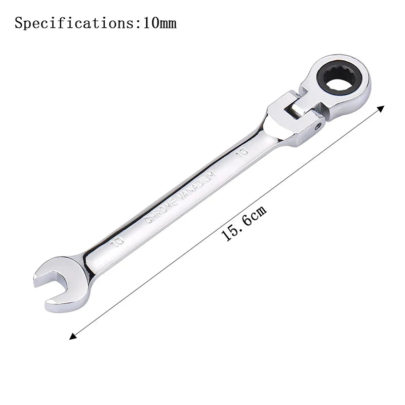 Multifunctional Ratchet Wrench Adjustable Torque Movable Head Ultra
