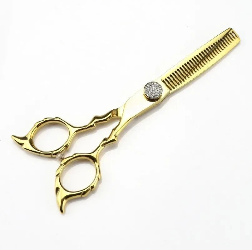 Professional Japan 440c 6 '' Upscale Cross Scissor Hair Scissors Haircut Thinning Barber Cutting Shears Hairdressing Scissors Peaceful Pleasures Health and Wellness