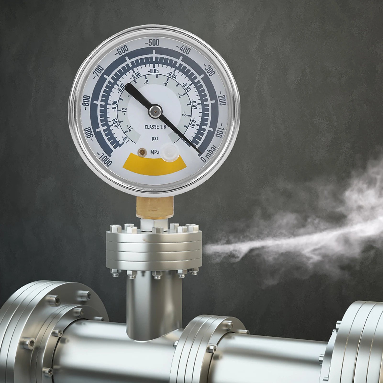 Vacuum Gauge Pressure Gauge Accurate Air Gauge Instrument for Vacuum Pump 0‑14psi NPT 1/8in Connector 0‑14psi Pressure Gauge Peaceful Pleasures Health and Wellness