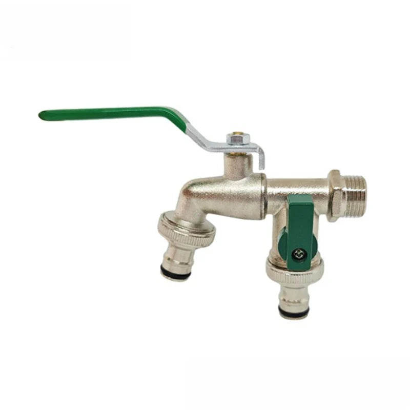 Zinc Alloy Garden Bibcock Faucet | 90° Lever Handle Tap