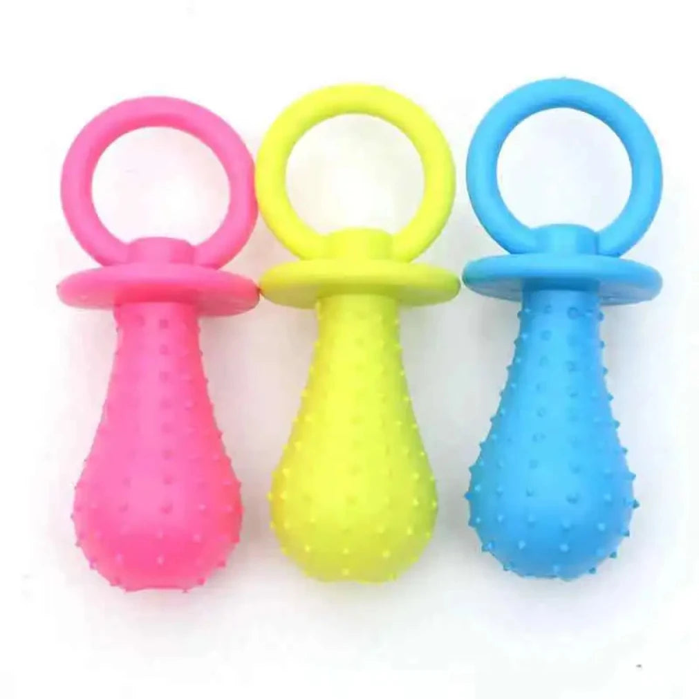 Rubber Chew Toy for Small Dogs – Teeth Cleaning & Training