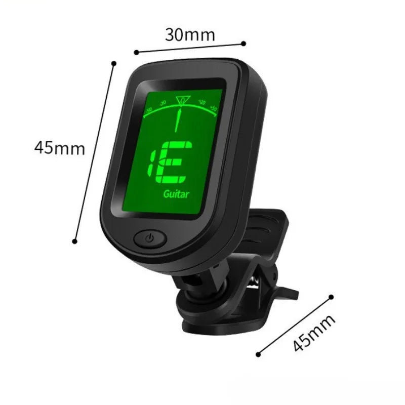 JOYO JT-09 Guitar Tuner Digital Clip-on Acoustic Bass Violin Ukulele