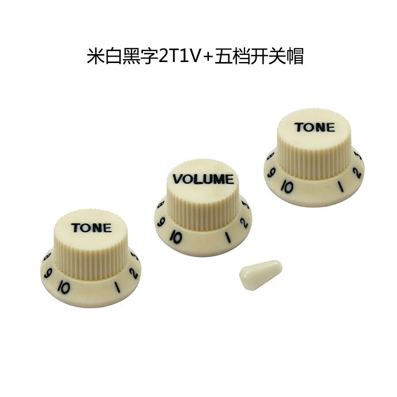 STSQ Electric Guitar Volume Tone Control Knob Adjusting Cap