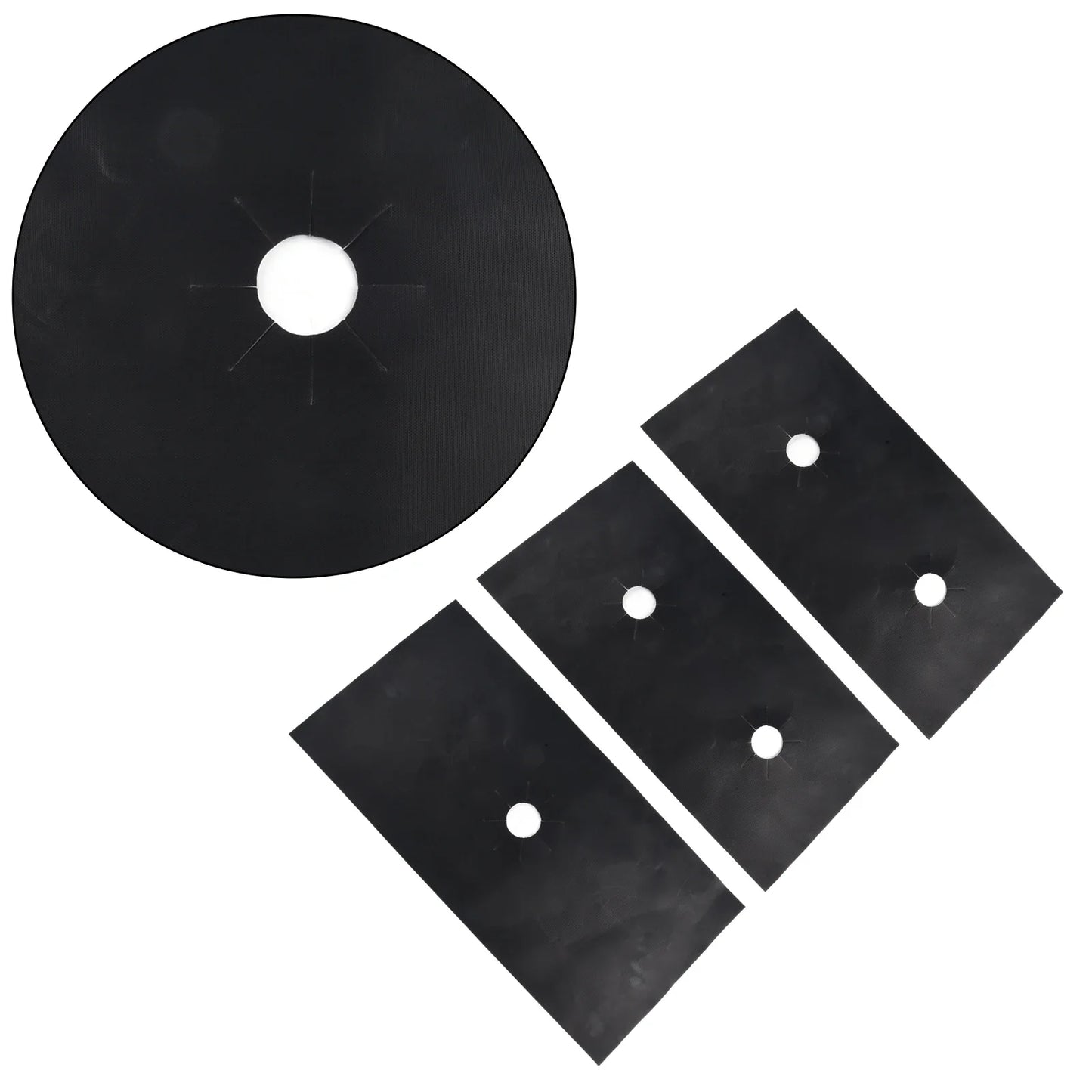 3-Piece Gas Stove Protector Pads | Fiberglass 54x27cm