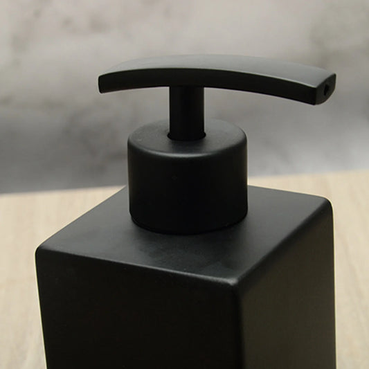 A36T-2X Stainless Steel Black Liquid Soap Dispenser,Soap Dispensers,For Kitchen&Bathroom,350 ML Peaceful Pleasures Health and Wellness Black