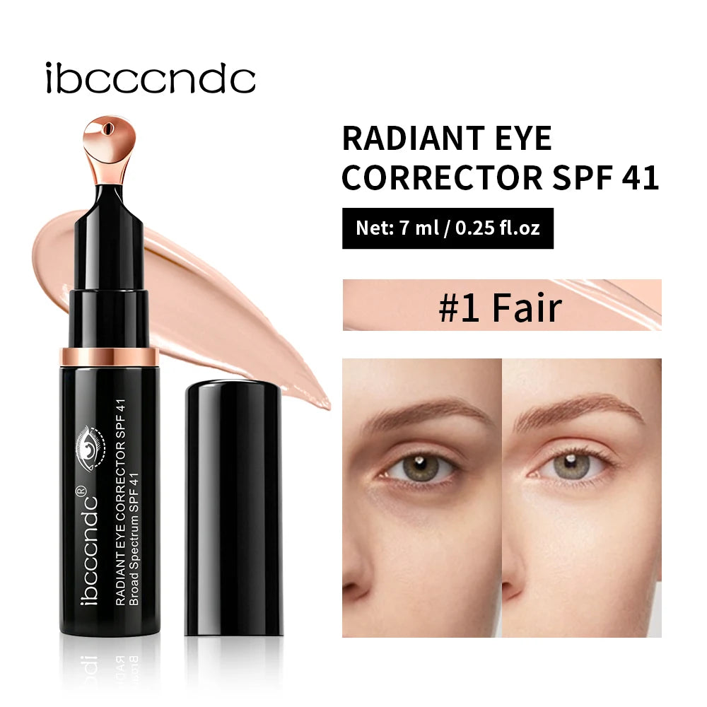 Radiant Eye Corrector Improve Under-eye Darkness Relieve Eye Swelling Long-lasting Deep Hydration SPF41 Sunscreen Eye Concealer Peaceful Pleasures Health and Wellness Fair