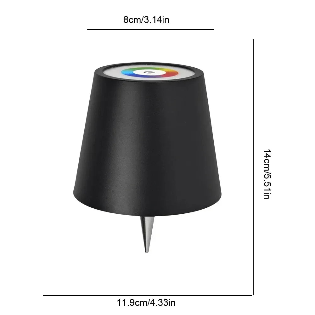 Wireless Table Lamp For Wine Bottles LED Bottle Light For Outdoor Use Touch Control Ideal For Restaurants Bars Festival Party Peaceful Pleasures Health and Wellness