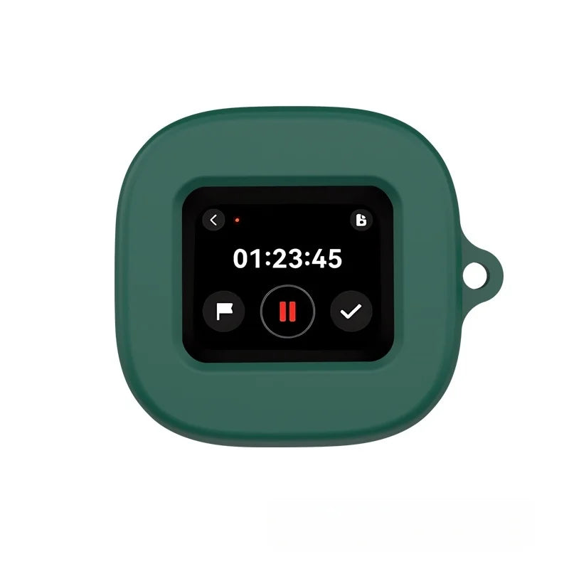 High Quality Soft And Durable Silicone For Soundcore Liberty 5 Pro Max Headphone Protective Case Shockproof And Dustproof Case Peaceful Pleasures Health and Wellness dark green