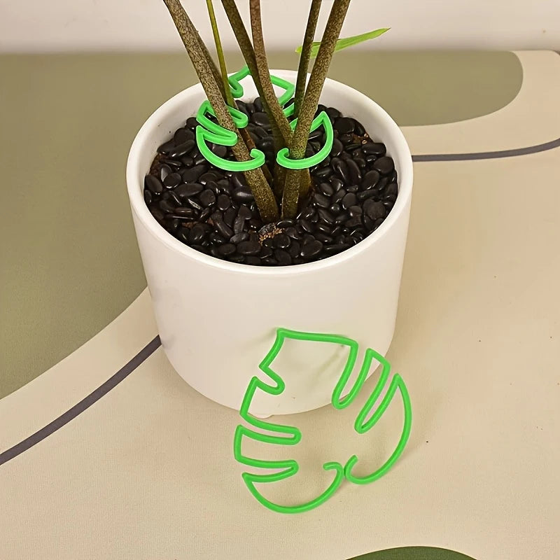 2-Pack Turtle Shell Plant Stem Support Clips for Climbing Plants Plant Support Clips Peaceful Pleasures Health and Wellness