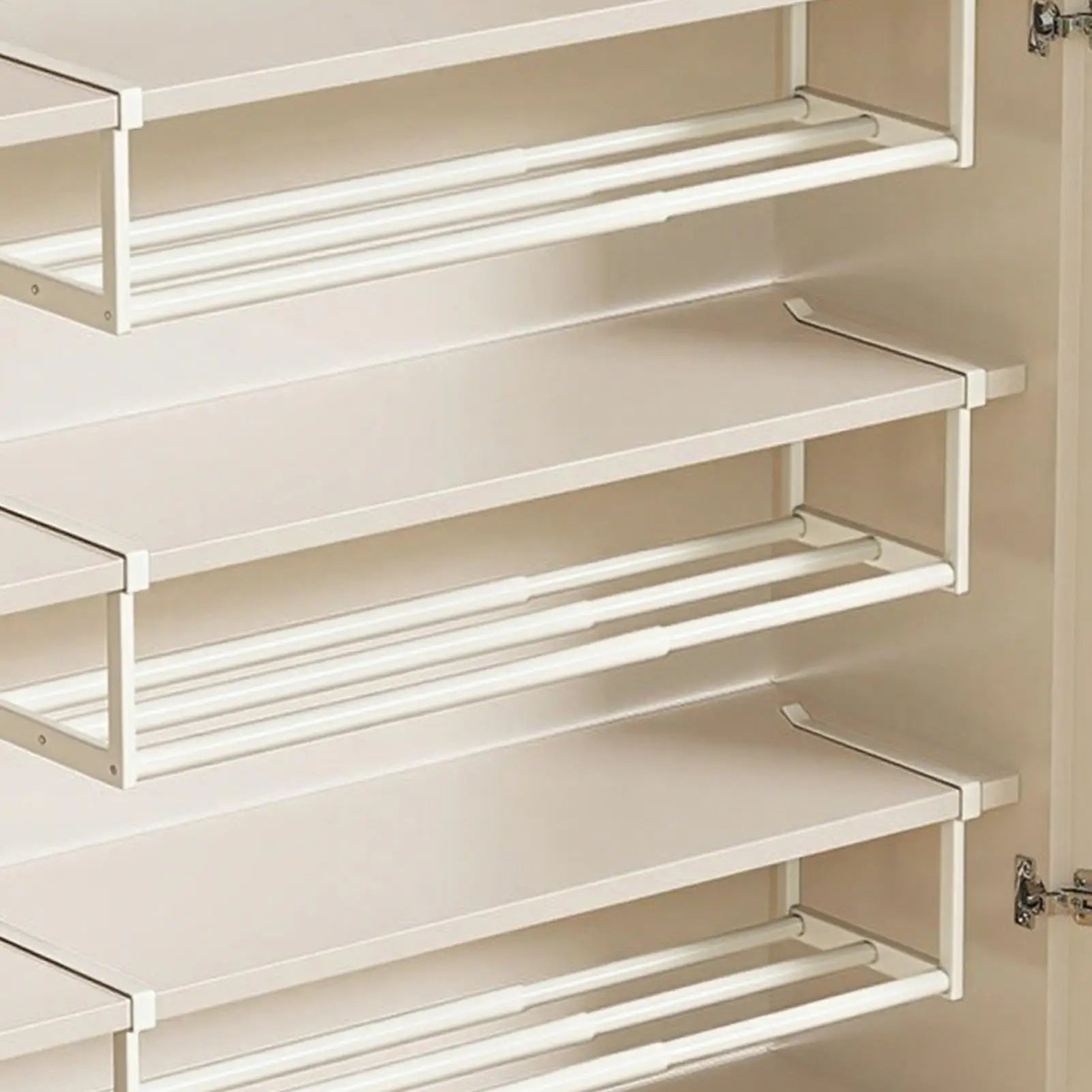 Expandable Closet Shoe Rack Adjustable Storage Organizer for Garage Dorm Room Hallway Entrance Entryway College Supplies Peaceful Pleasures Health and Wellness