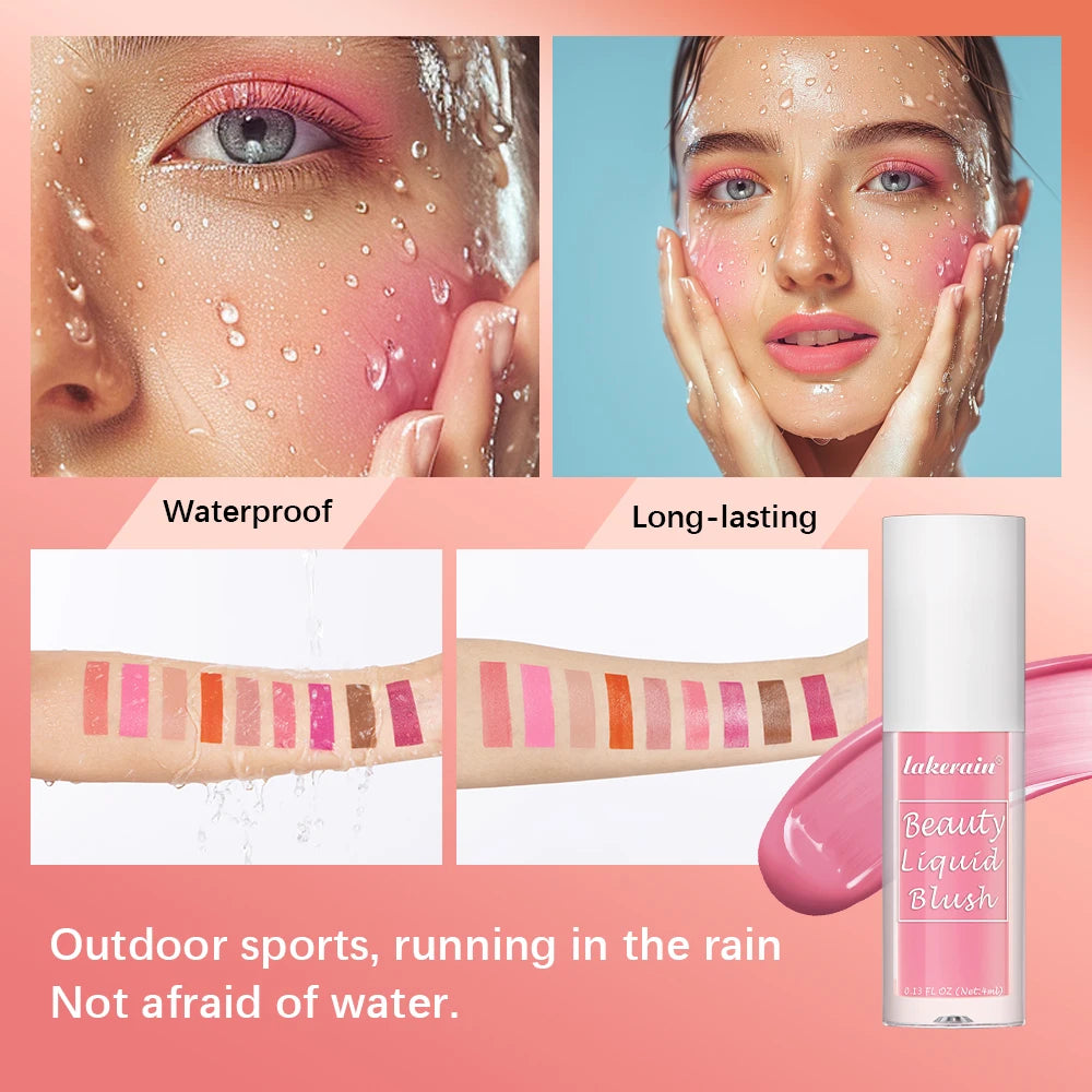 Velvet Matte Liquid Blush – Waterproof Cheek Tint 4ml Liquid Blush Peaceful Pleasures Health and Wellness