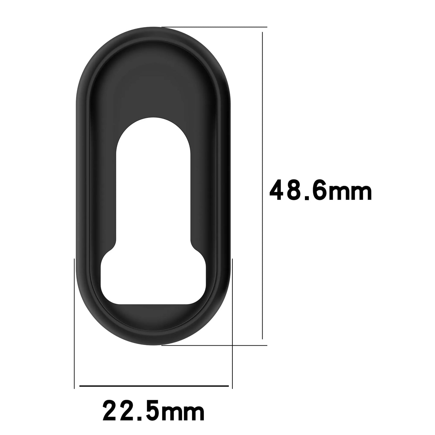 Silicone Case for Xiaomi Mi Band 8/9/10 NFC Shockproof Cover Peaceful Pleasures Health and Wellness