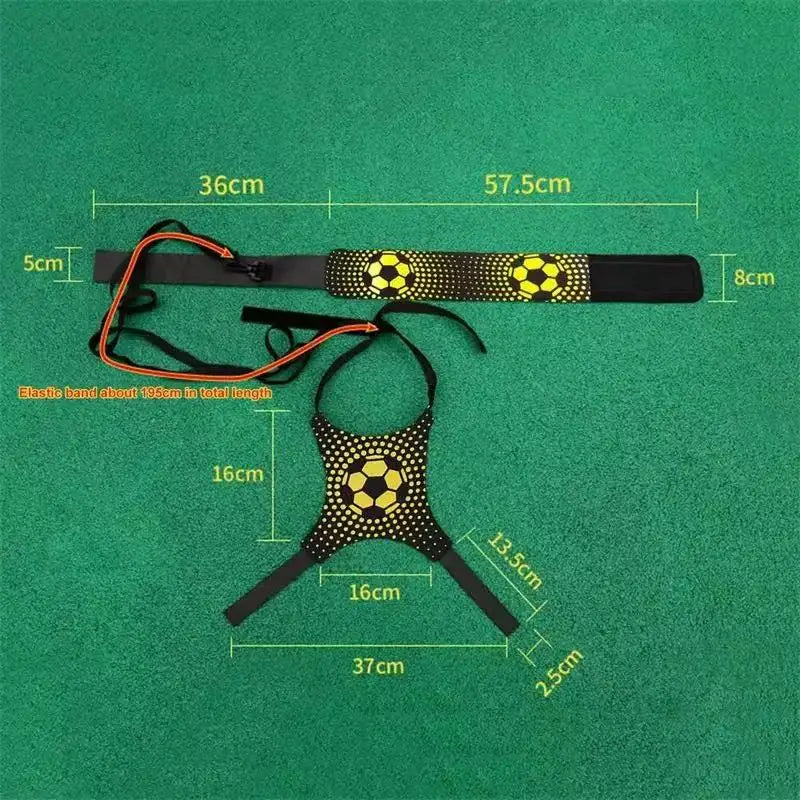 Outdoor Sports Toy Ball With Elastic Swing Football Training Auxiliary Package Physical Exercise Personal Skills Practice Strap Peaceful Pleasures Health and Wellness
