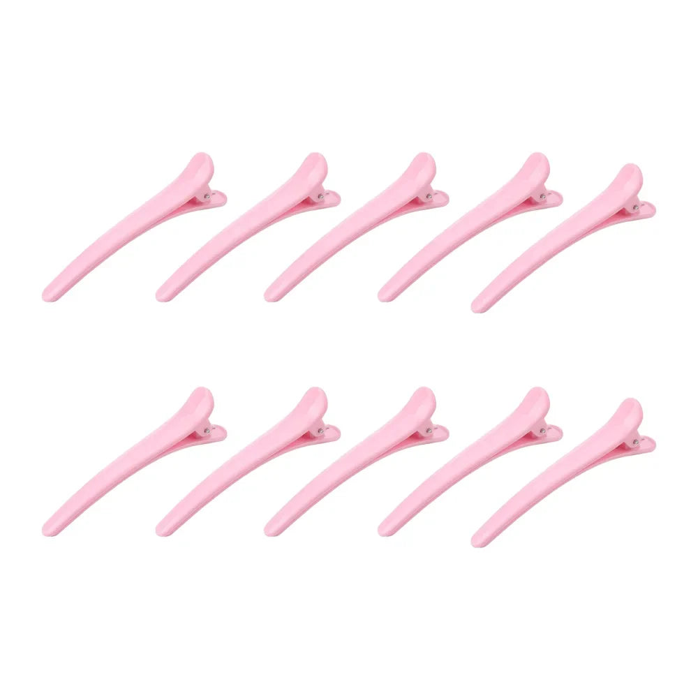 10-Pack 8CM Duck Beak & Fish Clip Hair Pins | Styling Set